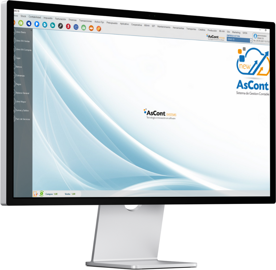 Mockup Sistema AsCont